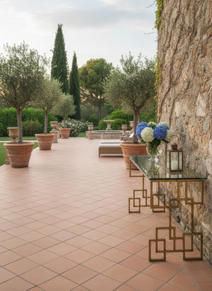 Base Tavolo Design Ferro Artigianale Per Giardino