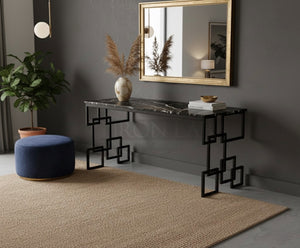 Base Tavolo Design Ferro Artigianale Per marmo