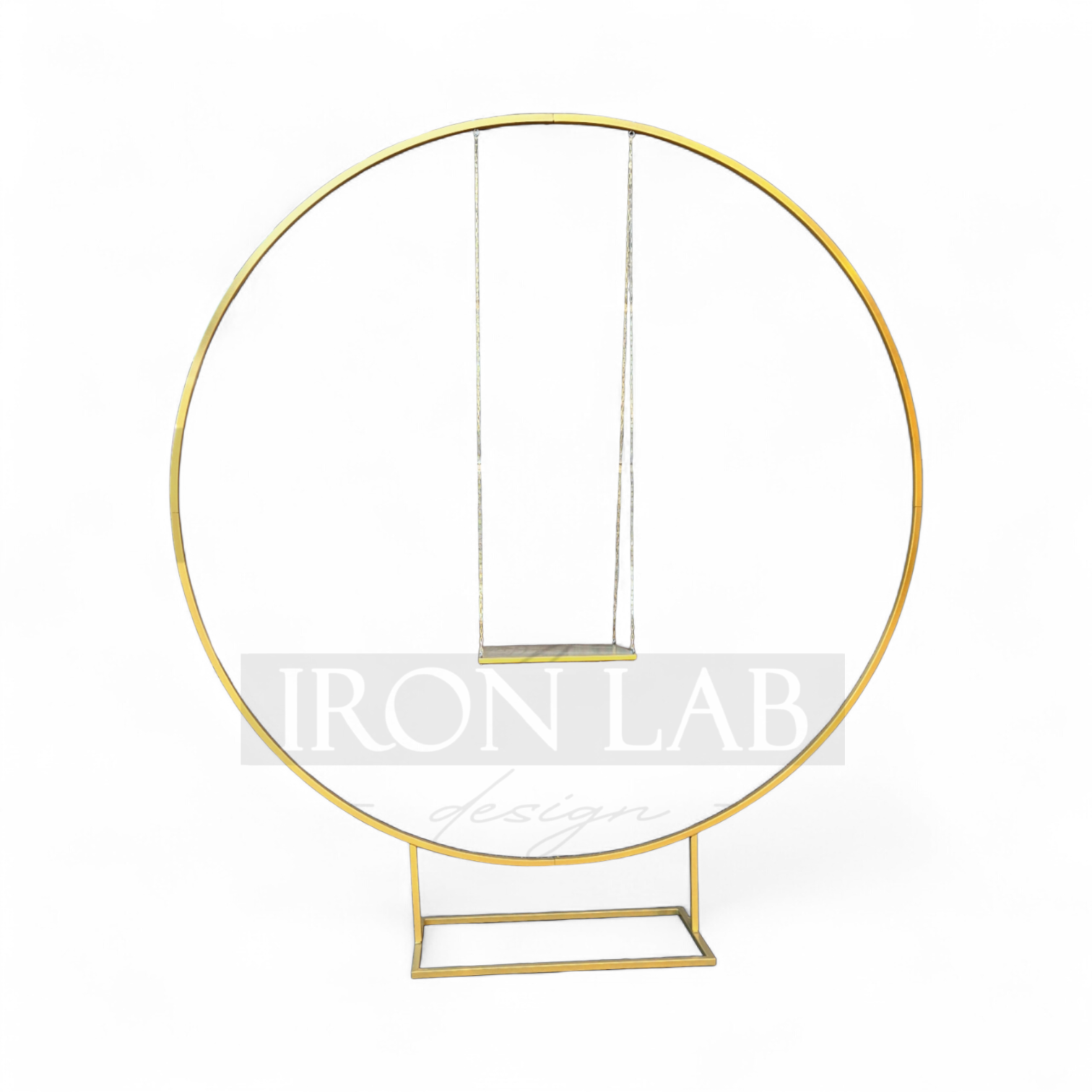 cerchio_con_altalena_per_torte_oro__in_ferro_per_feste_eveti__wedding_planner_allestimenti