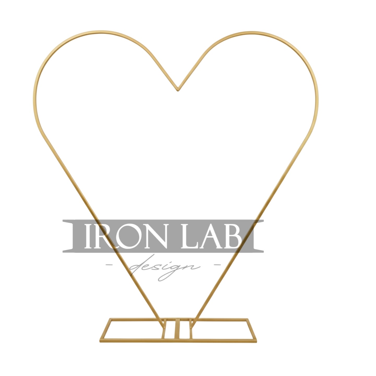 cuore_in_ferro_oro_per_feste_eveti_allestimenti