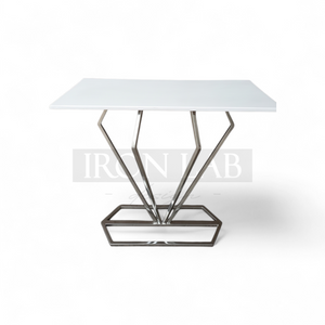 tavolo diamante argento per allestimenti feste matrimoniwedding planner