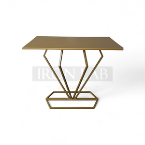 tavolo diamante oro per allestimenti feste matrimoniwedding planner