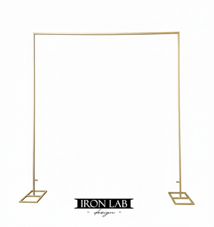 2 struttura rettangolare oro backdrop per eventi alletimenti wedding planner 