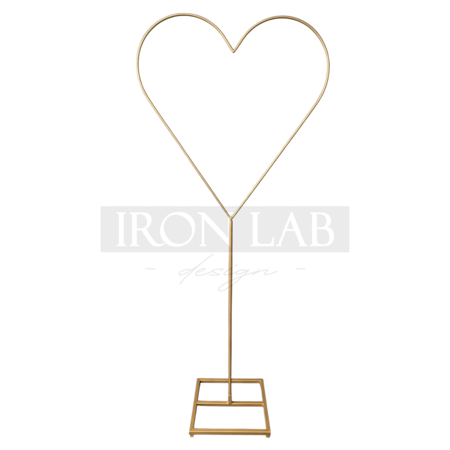 Cuore_su_asta_oro_per_eventi_feste_wedding_planner