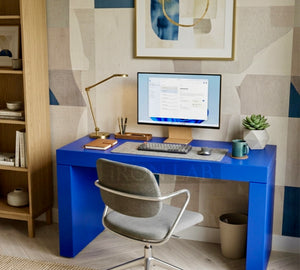 Scrivania Minimall Metallo Blu
