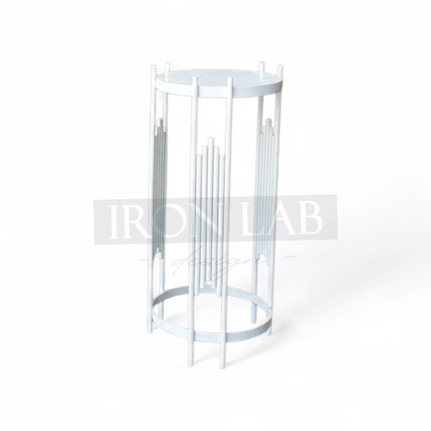 alzata_singola_rotonda_plus_bianco__per_confettata_in_ferro_artigianale__in_ferro_per_feste_eveti__wedding_planner_allestimenti