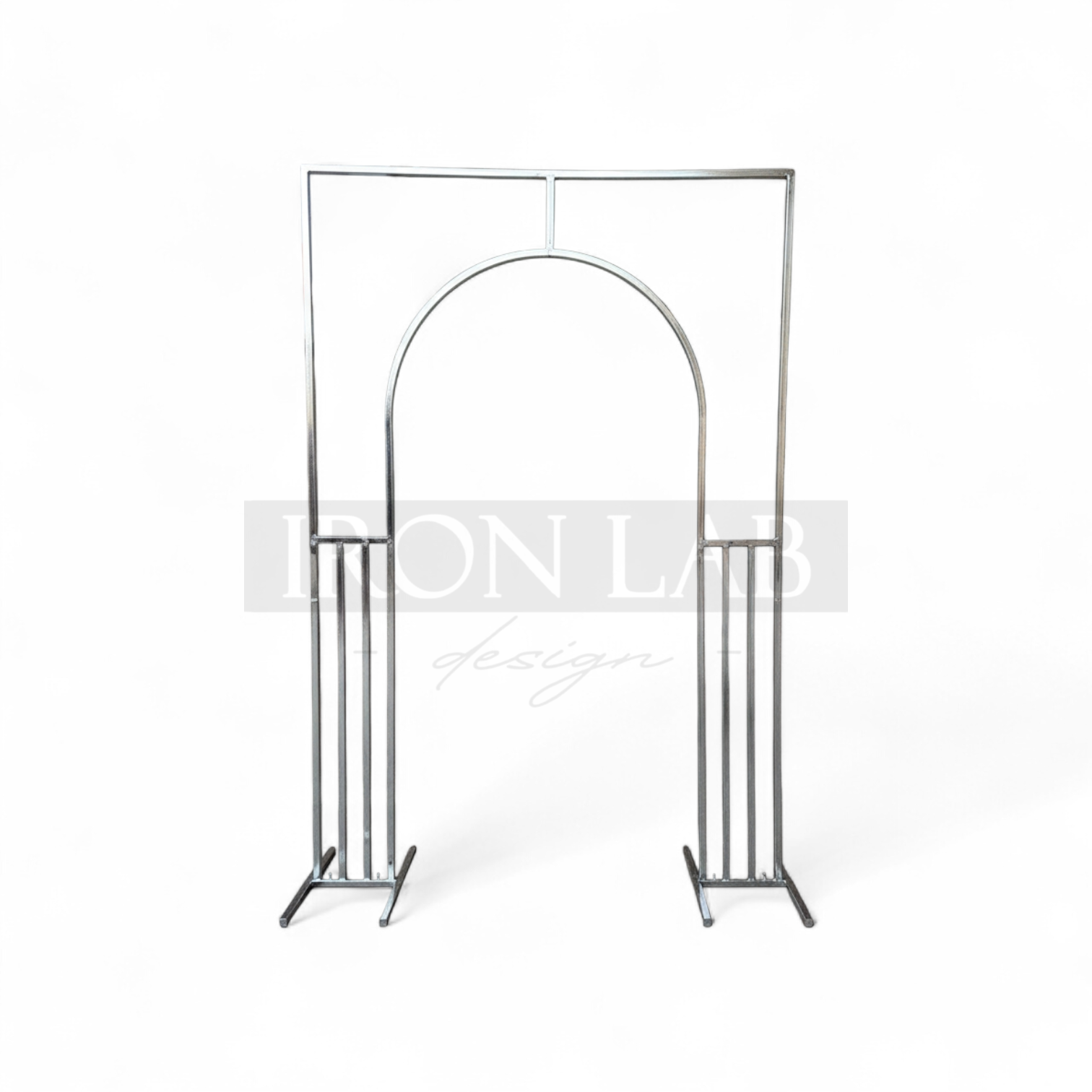 arco romano argento per allestimenti eventi wedding 