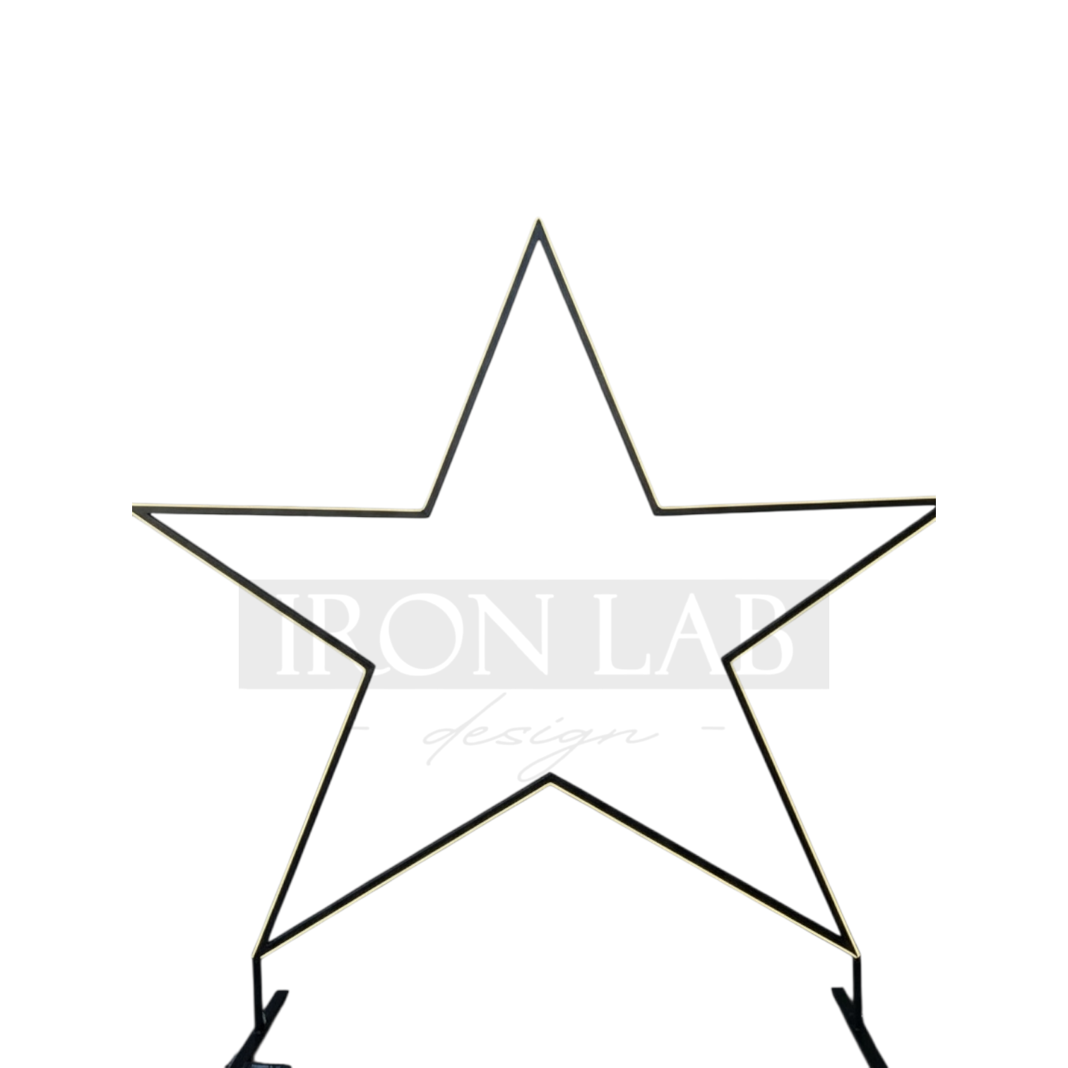 stella_con_led_nero_per_eventi_feste_party_allestimenti_wedding_planner