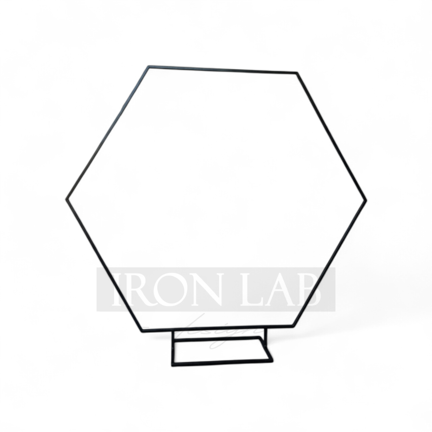 struttura esagono_nero_per_feste_party_eventi_wedding_planner