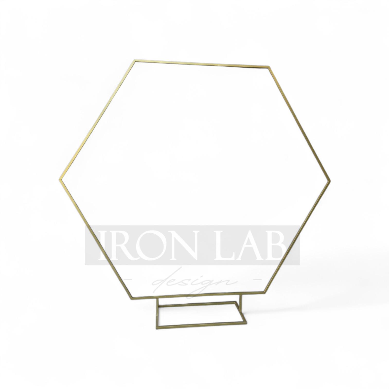 struttura esagono_oro_per_feste_party_eventi_wedding_planner