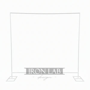 struttura rettangolare bianco backdrop per eventi alletimenti wedding planner 