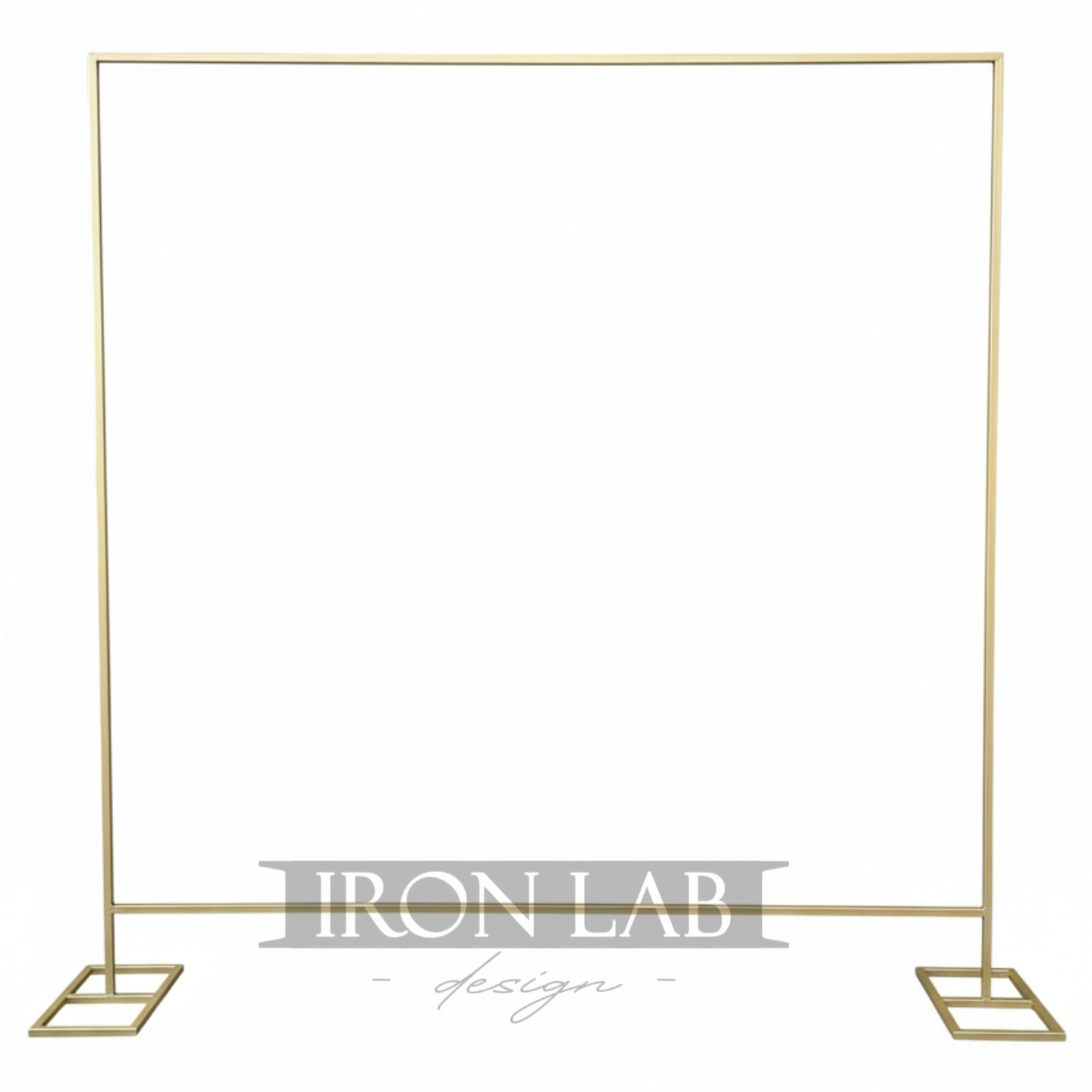 struttura rettangolare oro backdrop per eventi alletimenti wedding planner 