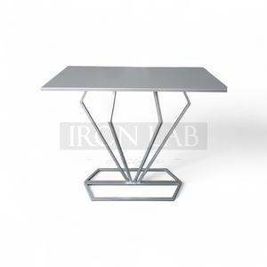 tavolo diamante argento per allestimenti feste matrimoniwedding planner 